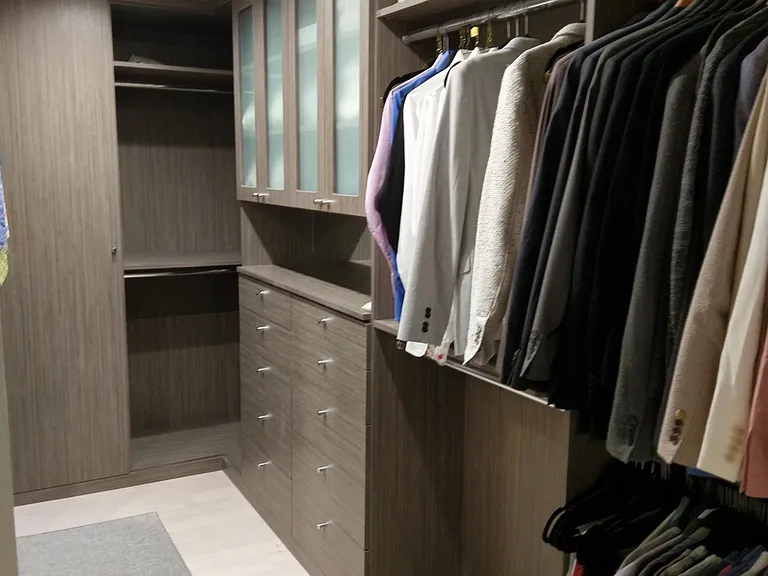 master walk in closet