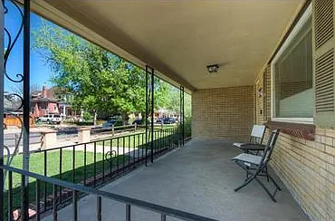 large front porch