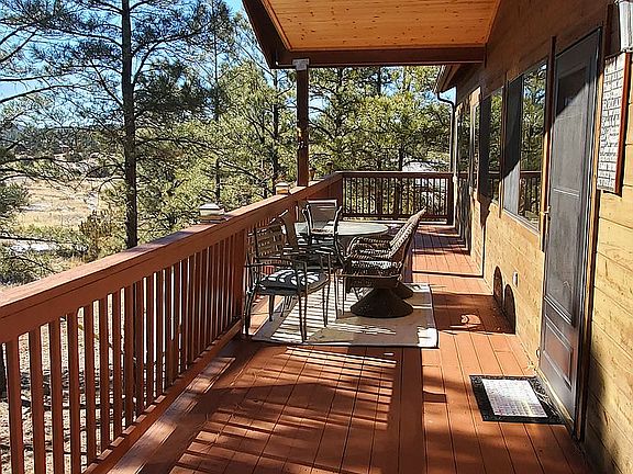 Deck -full length of home