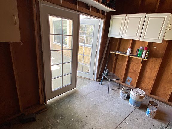 Inside of shed