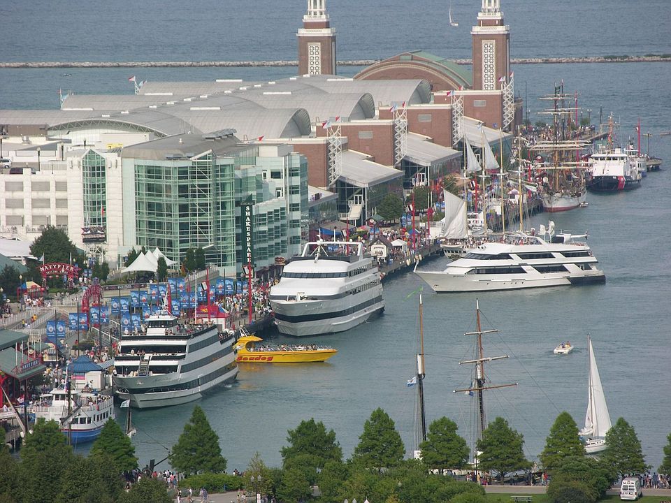 Navy Pier close up