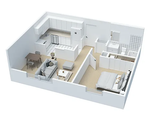 Floor plan Studio