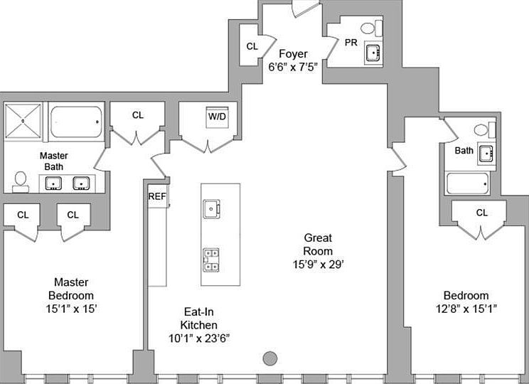 1st image of 101 Warren St APT 1940