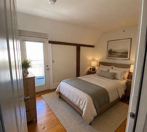 virtually staged bedroom