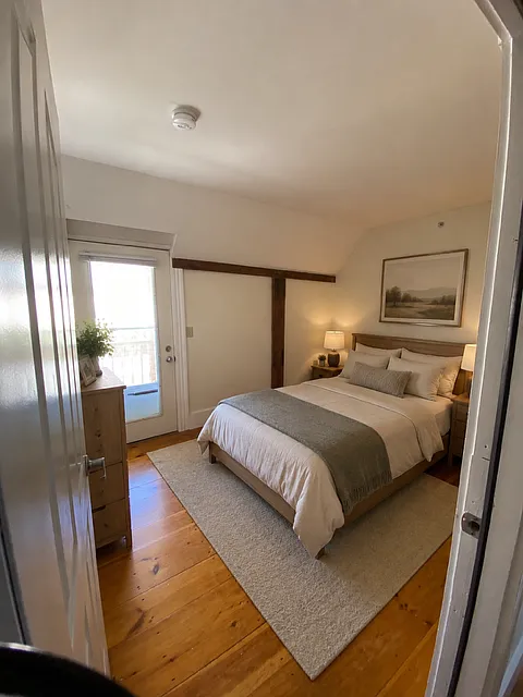 virtually staged bedroom