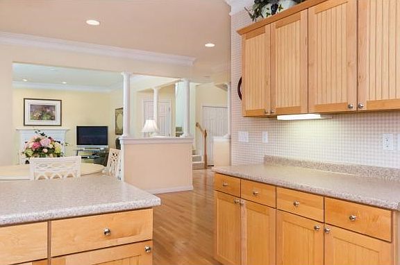 Kitchen into Living Room
