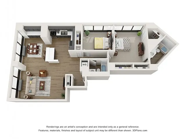 Floor plan Premiere Broadway