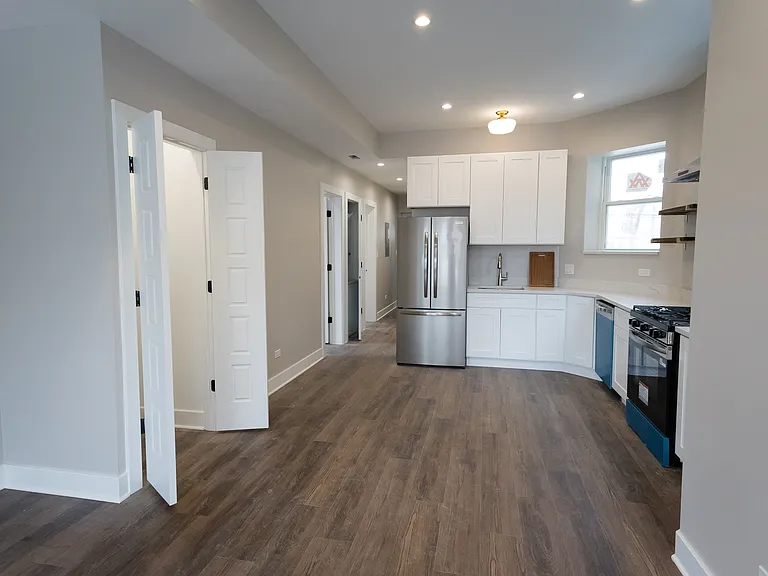 There is a pantry that can be used for general storage or for extra kitchen space