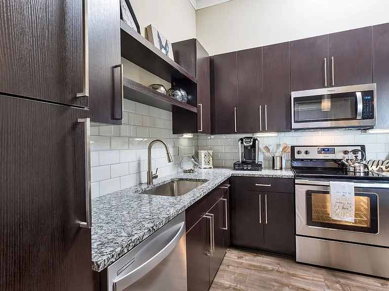 Kitchen with Stainless Steel Appliances