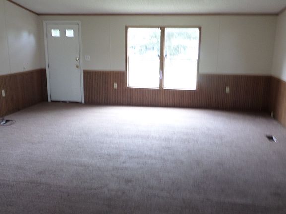 front entrance and living room