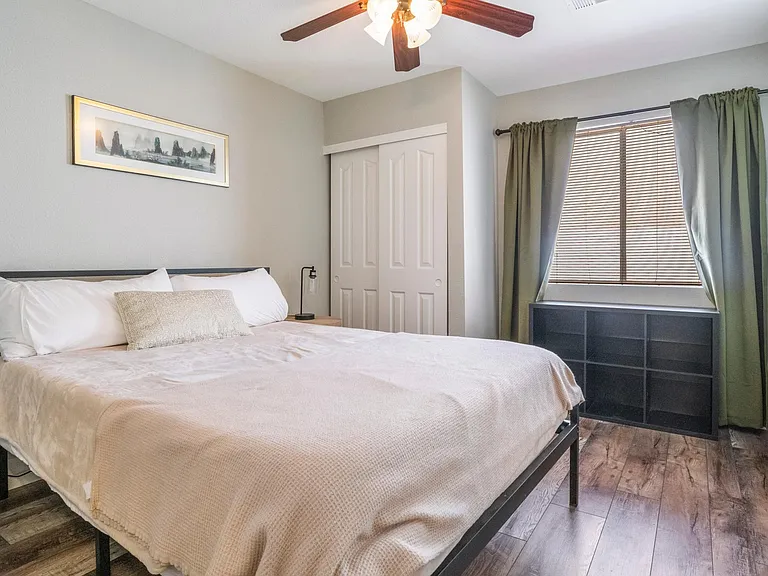 Downstairs guest bedroom