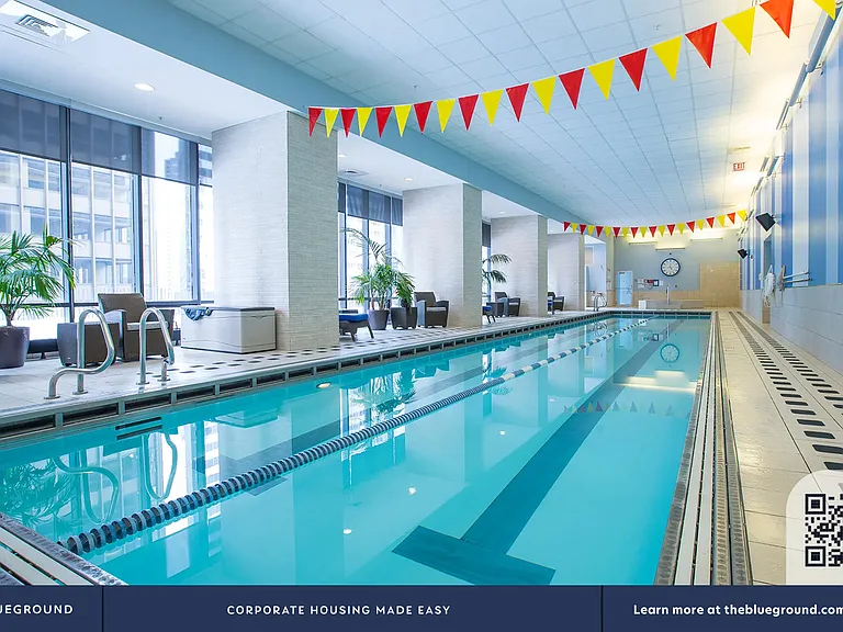 Building's Indoor swimming pool