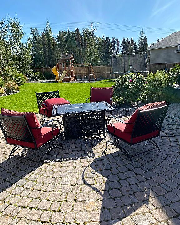 Back yard patio