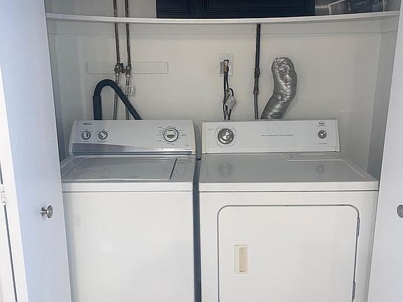 In-unit Laundry off of the kitchen