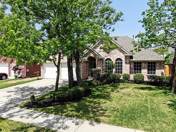 Elevated view of this lovely home