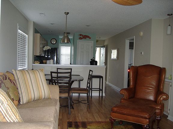 Living Area and Kitchen