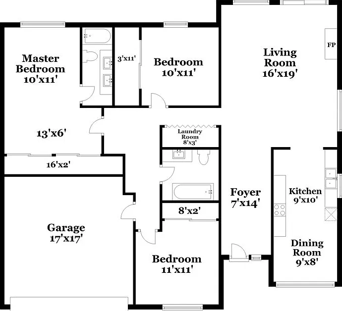 3 bed, 2.0 bath, 1359 sqft, $2,115 — Photo 2
