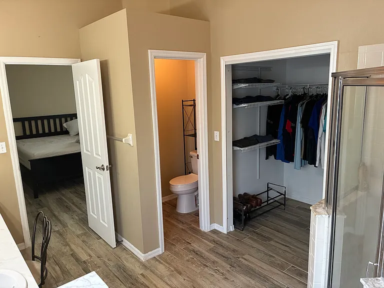 Master Bath and Closet