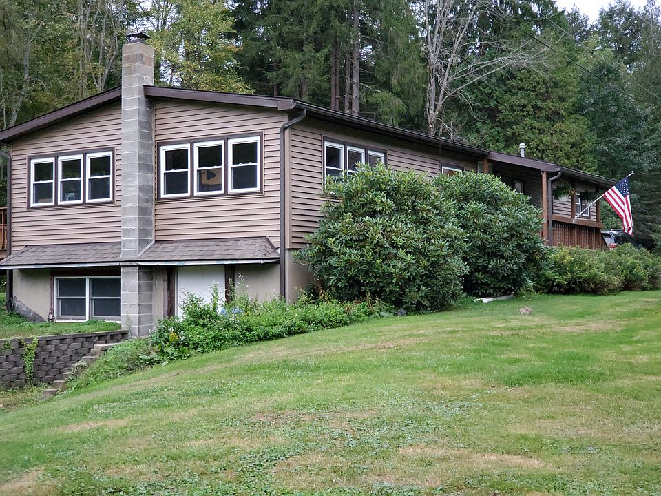 Front and west side of house