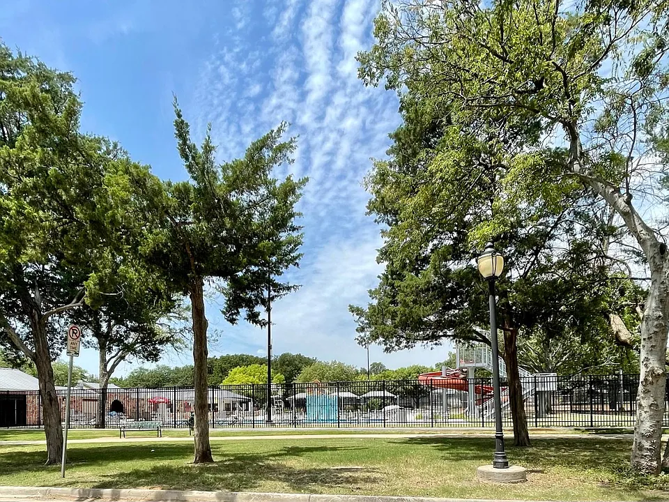 Tietze Park Pool- Lots of neighbors use this park and pool on a regular basis.