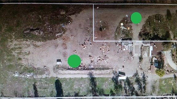 Aerial view of both lots 5.1 acres combined total (both are being sold together)