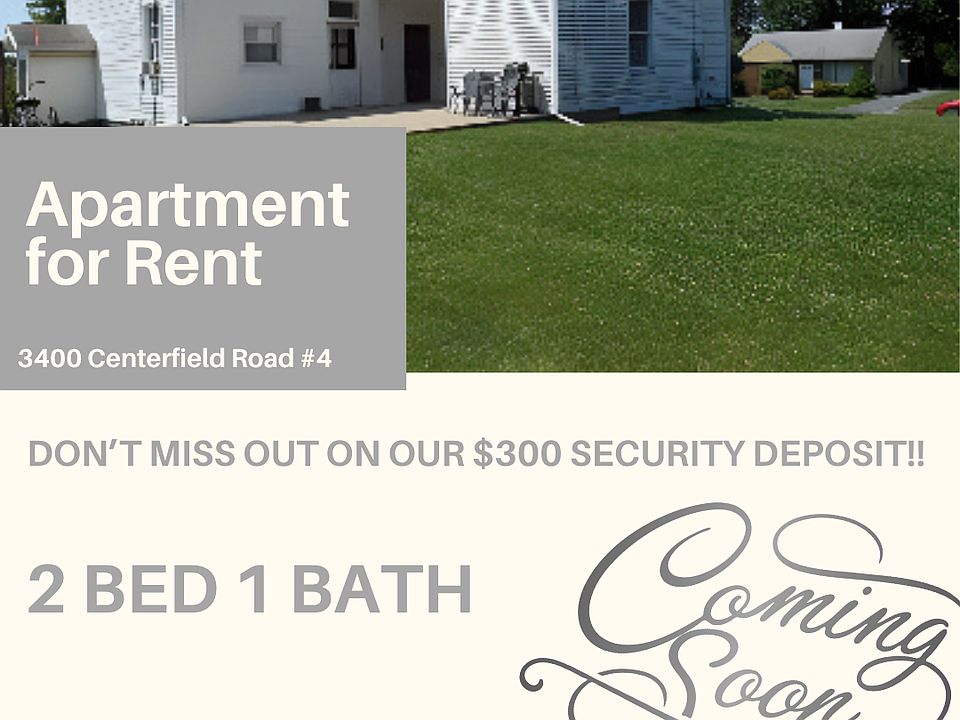 1st image of 3400 Centerfield Rd APT 4