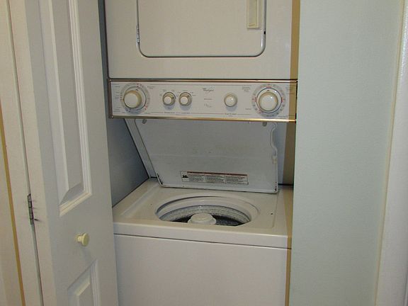 Full-size in-unit laundry