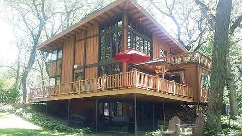 Deck looking  at Golf Course