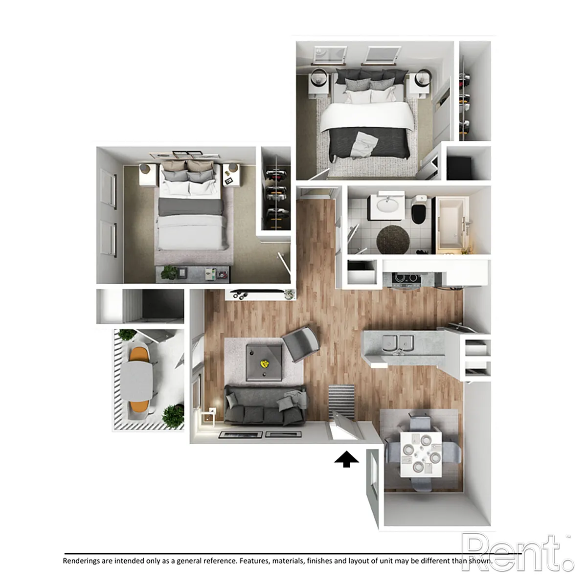 Floor plan B1R