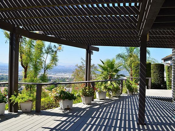 Ultimate View and privacy backyard porch