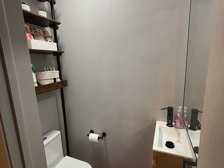 Main floor half bath
