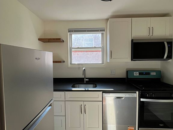 kithen with modern new appliances