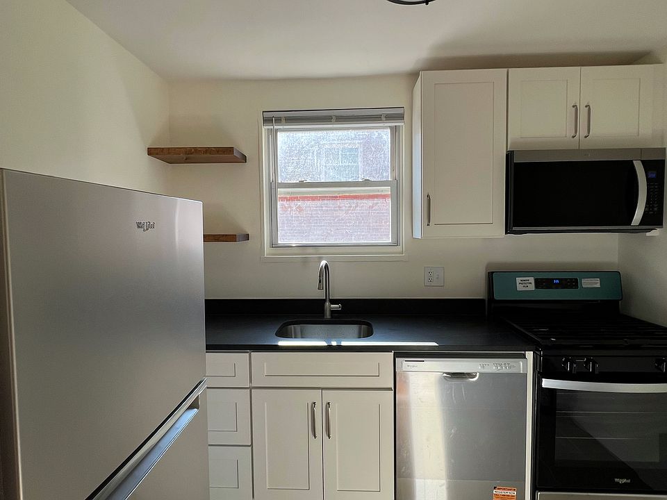kithen with modern new appliances