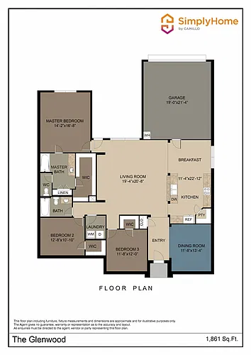 Floor plan 730 Nichols Drive