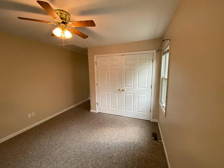 Master bedroom to closet and hallway views