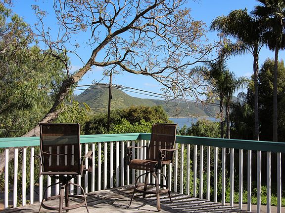 Front Deck with Lake Views ~