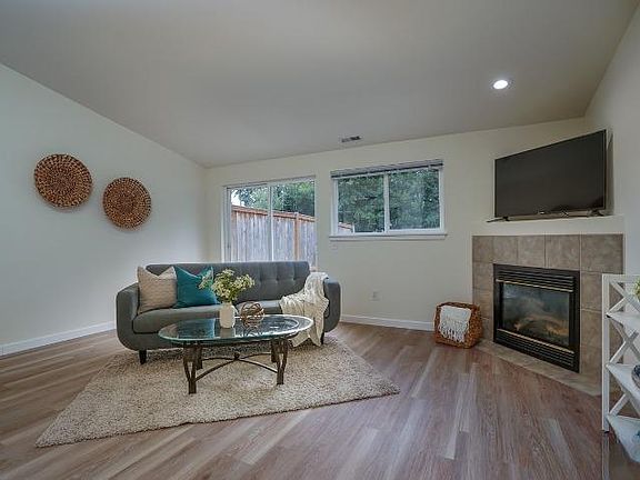 Living Room with gas fireplace