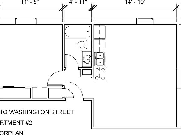 2nd image of 608 1/2 Washington St APT 2