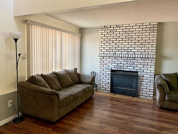 Fireplace & newer flooring