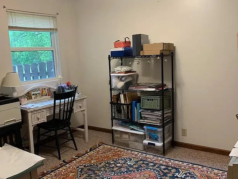 Second bedroom or office with large closet
