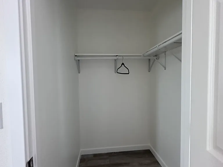 Bedroom 1 has a walk in closet