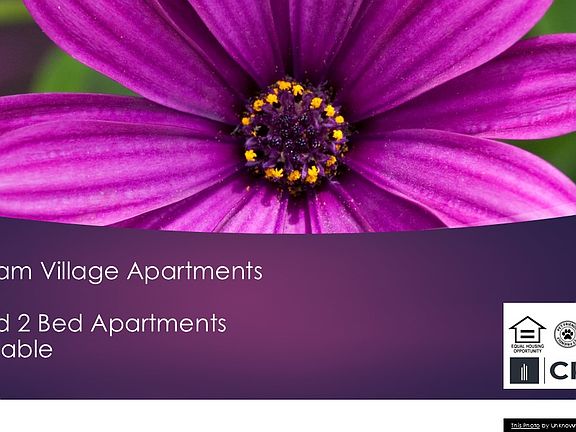Property management company, community name, apartment styles available
