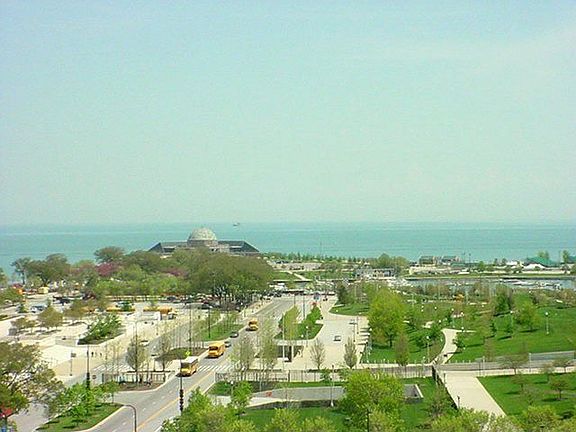 View of Lake Michigan