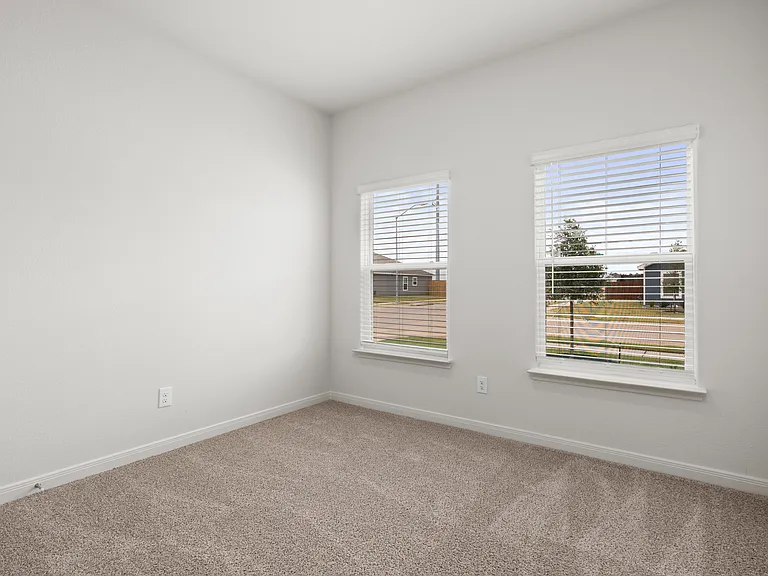 The secondary bedrooms are a great sapce for children's bedrooms or guest rooms.