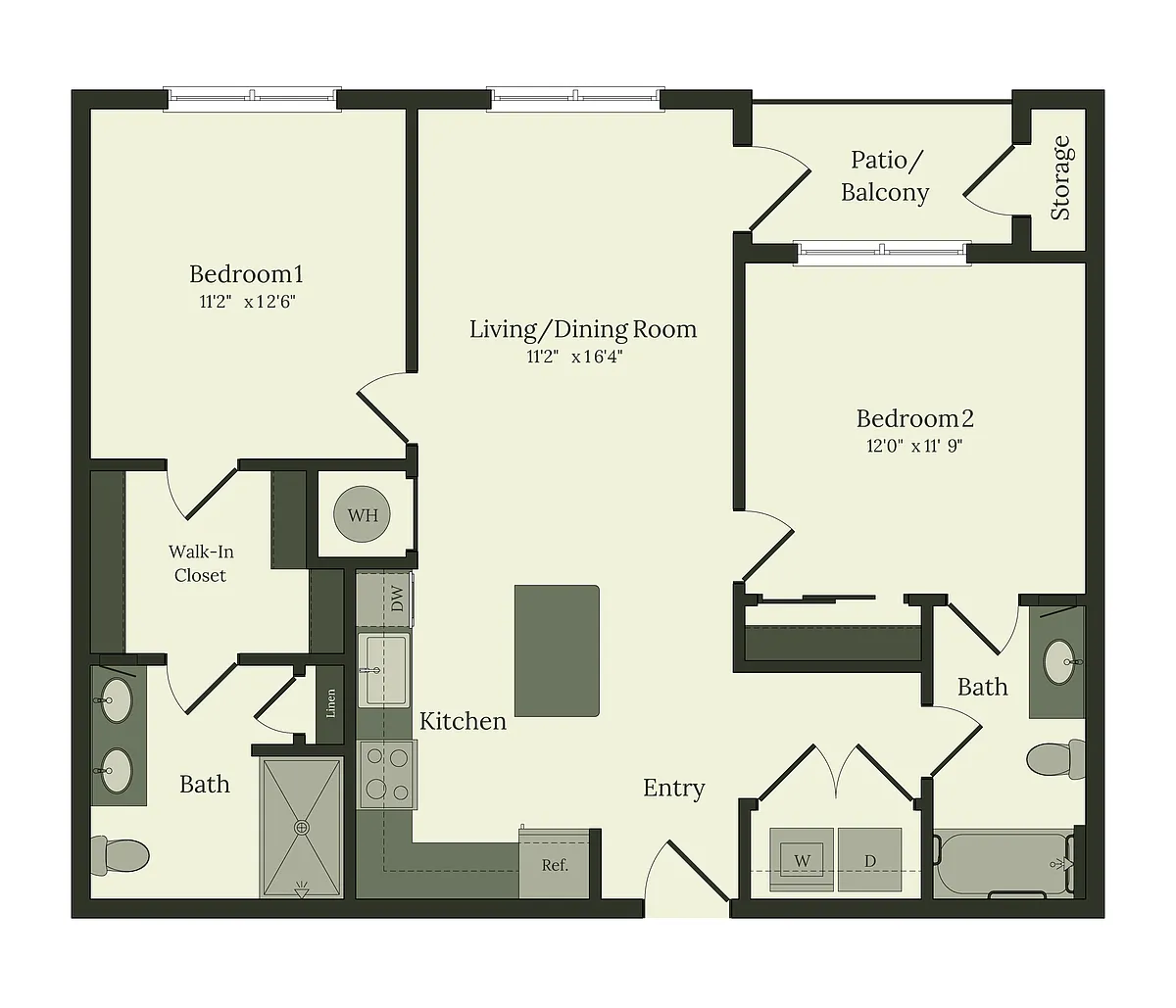 Floor plan B1 - Horizon