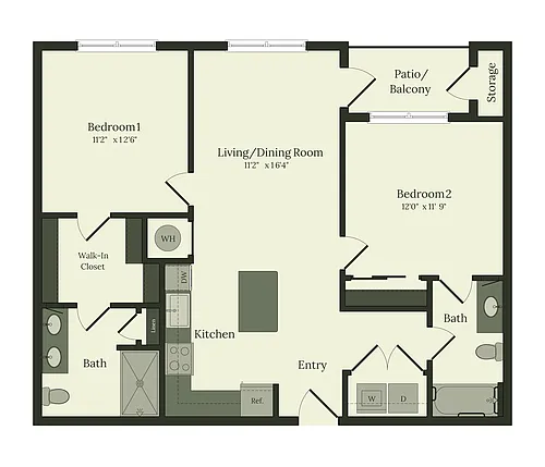 Floor plan B1 - Horizon