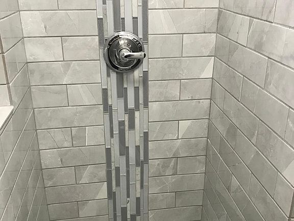 Master shower