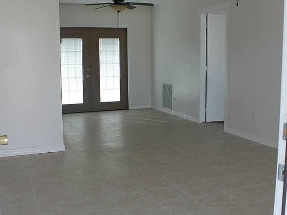 Living room and dining room