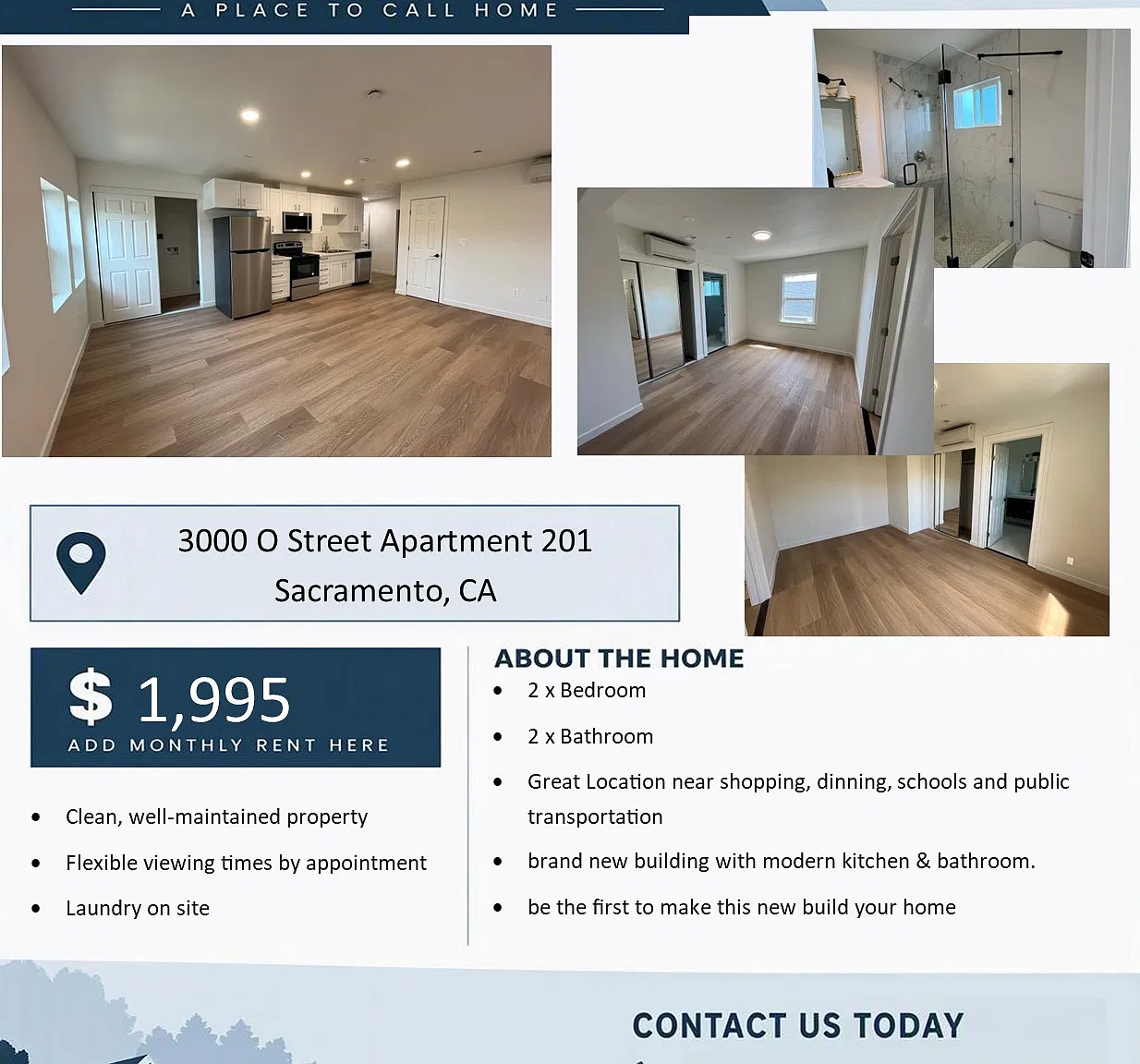 2 bed, 924 sqft, $1,995 — Photo 4
