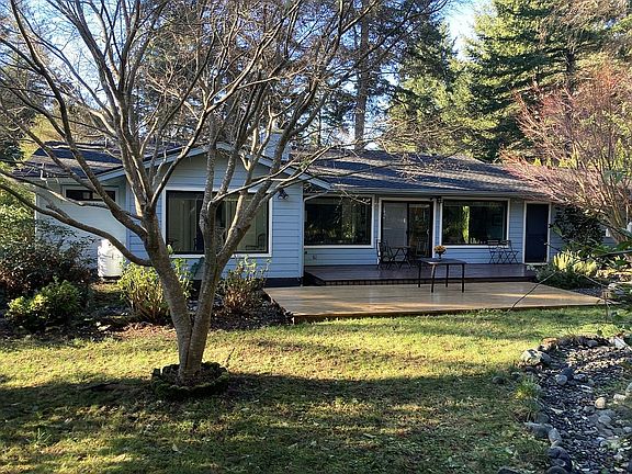 Port Orford cedar deck
